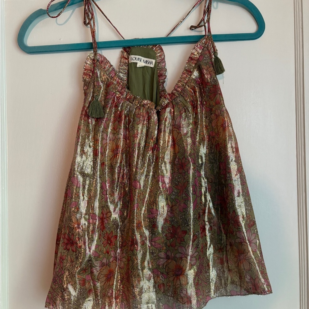 Louise Misha silk tank top - Picture 2 of 9